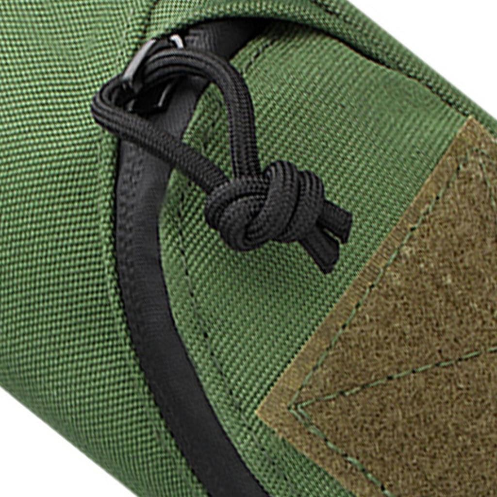 Military Survival Emergency Bag Oxford Cloth Outdoor Emergency Camping Survival Supplies Bag Pouch Green