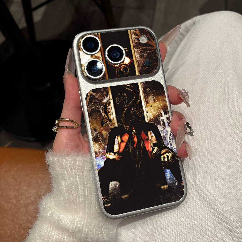 

Horror Anime Hellsing Skin Wrap Change Case For IPhone 17 Pro Max Back Sticker Cover iPhone 17 Pro