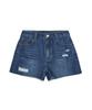 Women'S Denim Mini Shorts - Blue