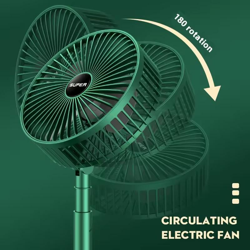 Summer Hot Sale Home Appliances Desk Rechargeable Usb Powered High Quality Fan Portable Folding Charging Table Fan
