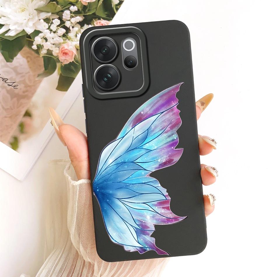 For Vivo V70 / V70 Elite 2026 Cute Cat Flower Cartoon Phone Case For Vivo V 70 V70Elite V2538 V2548 Soft Silicone Covers Bumpers