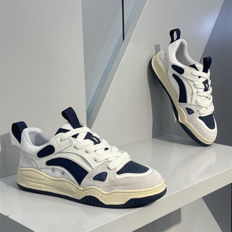 New comfortable and breathable low-top color matching sports and leisure board shoes tt
