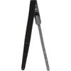 Fender Suede Strap 2 Inch Reversible Black Gray Guitar Accessory