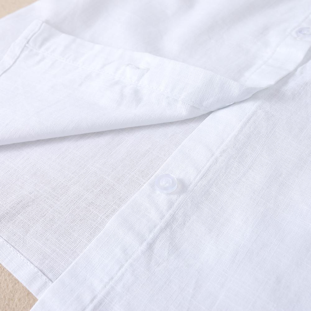 Camicette da ragazza Camicie estive a maniche corte in cotone Bel pizzo causale bianco Top Abbigliamento per bambini di alta qualità