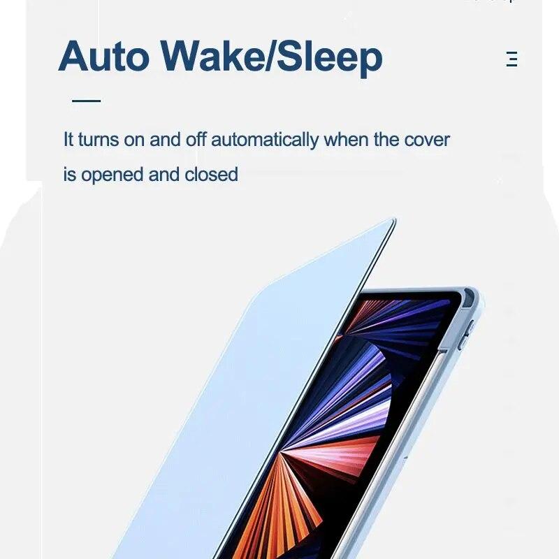 Flip Leather Case for XiaoMi MiPad 5 6 Mi Pad 5 6 Pro 11 with Pen Slot 360° Rotation for RedMi Pad 10.61''2022 Sleep/Wake Stand Shockproof Cover