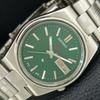 GENUINE VINTAGE SEIKO EXPO 70 AUTOMATIC JAPAN MENS GREEN DIAL WATCH A708783-1