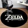 Zelda Breath Office Round Area Rug,  Under Office Chairs Bedroom Living Room Home Decor a0908155