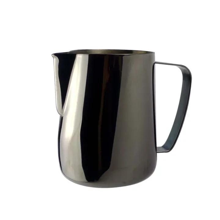600ML Stainless Steel Coffee Milk Frother, Milk Foam Tool, Latte Art Pull Flower Cup, Milk Jug, Coffeware
