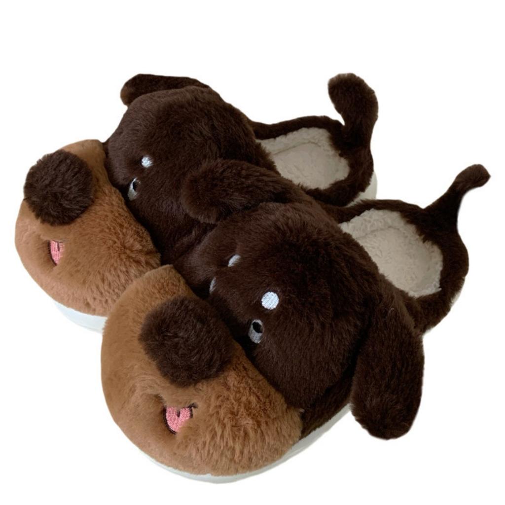 Mao Mao Shoes, Couple Slippers, Comfortable, Soft Soled Shoes, Casual Shoes, Home Slippers, Cotton Slippers