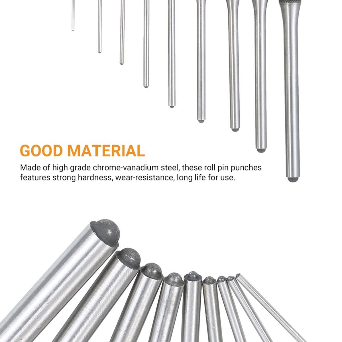 

Набор из 9 штук выколоток для штифтов Стальные выколотки Ручной инструмент для удаления штифтов с кейсом для переноски для ювелиров, часовщиков, плотников