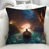 Luxury Home Decor Pillow Cover Hell Reaper Style Pattern Cushion Cover Sofa Office Cushion Cover