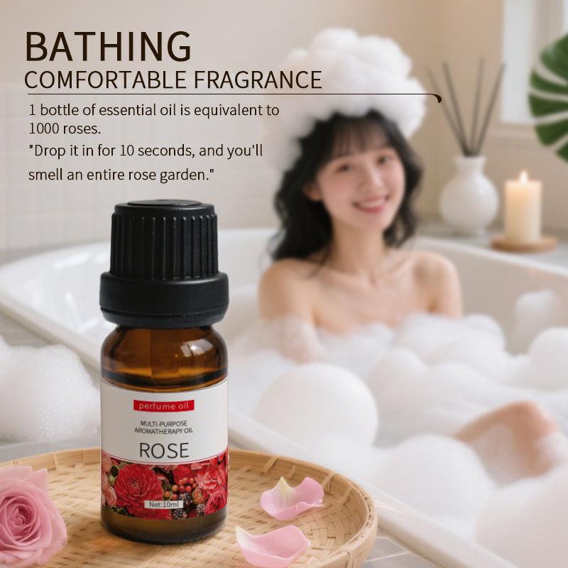 Aromatherapy Essential Oil Set: Lavender, Lemon, Eucalyptus - 6-in-1 Box (6PCS)