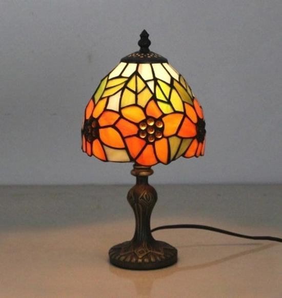 Tiffany Style Desk Lamp for Bedroom, Living Room, or Children's Room Night Light