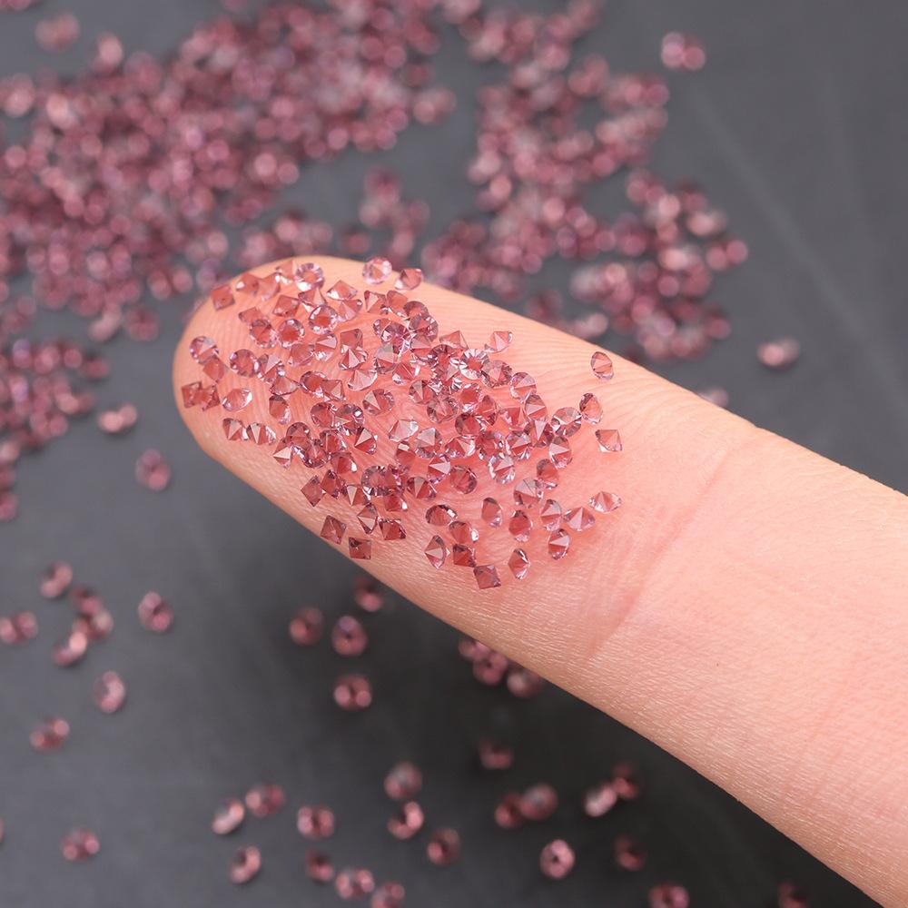 Crystal Glass, Nail Art Micro-Diamond, Shiny 11-Color Pointed Bottom Rhinestone Nail Decoration Accessories