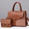Fashion Women Bags Set Handbag For Women Large Capacity Top-Handle Bag PU Leather Female Crossbody Shoulder Messenger Bags