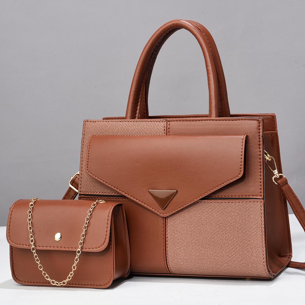 Fashion Women Bags Set Handbag For Women Large Capacity Top-Handle Bag PU Leather Female Crossbody Shoulder Messenger Bags
