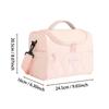 Lunch Bag for Work Picnic Portable Insulated Food Carrier Bag with Waterproof-Lining and Multiple Compartments