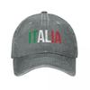 Italia Italian Italy Baseball Cap Icon Fishing Hat Dropshipping Women Hats Unisexs