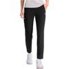 FILA Simple Versatile Basic Knitted Casual Pants Women bottoms Deep-Black A11W511607FBK