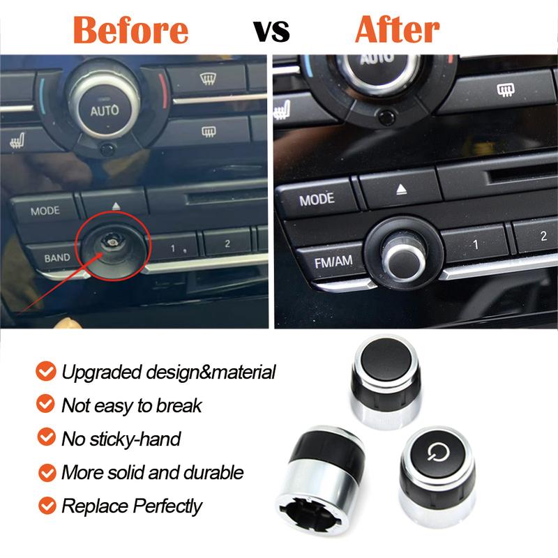 Car Dashboard Multimedia CD Player Radio Audio Volume Rotary Switch Button Knob For BMW X3 X4 F25 F26 2011-2018 61319208591