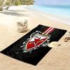 Crvena Zvezda logo Print Beach Towel, Large Soft Quick Dry Towel for Beach Camping Swimming