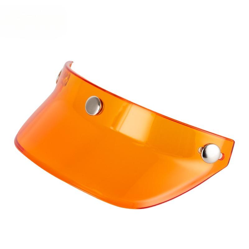 Universal Windproof Flip Wind Shield 3 Snap-Button Helmet Visor Motorcycles Accessories For Open Face Motorcycles Helmet