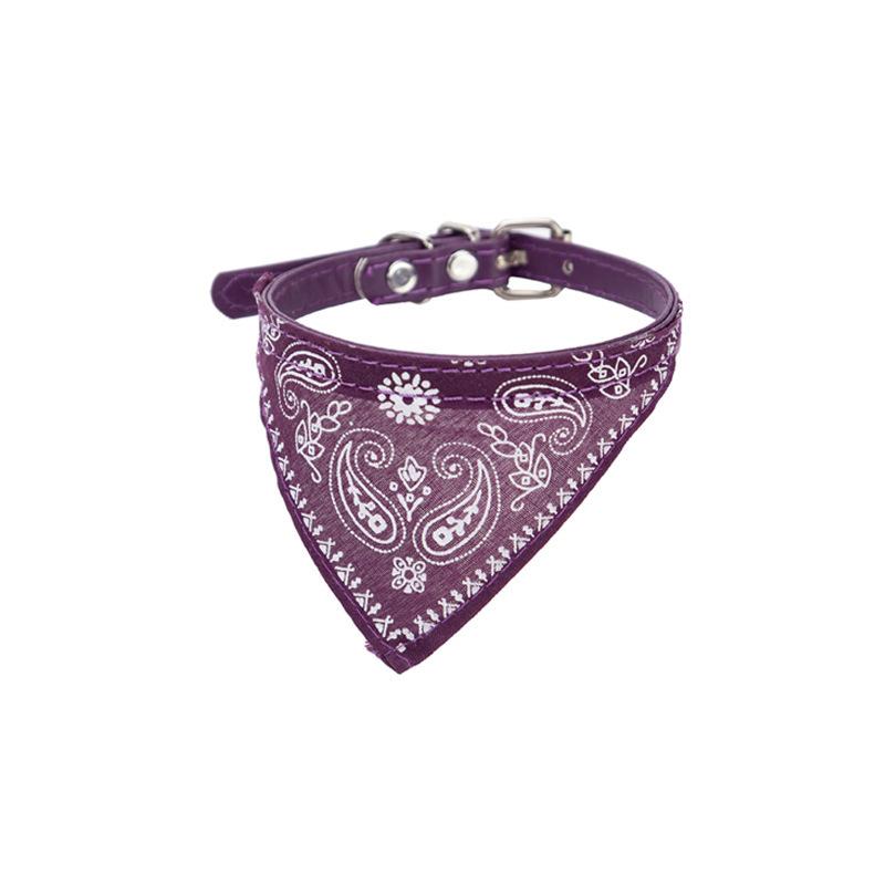 Pet Bib for Dogs and Cats - Absorbent Bandana Neck Bib for Eating and Drooling