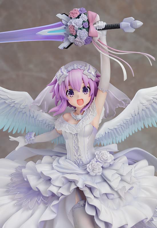 Hyperdimension Neptunia Neptunia Little Purple Scale Plastic Painted Finished Figure Ver. 1/7