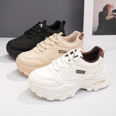 Spring and Autumn New Ins Platform Dad Shoes Student Shoes Casual Sports Shoes CY