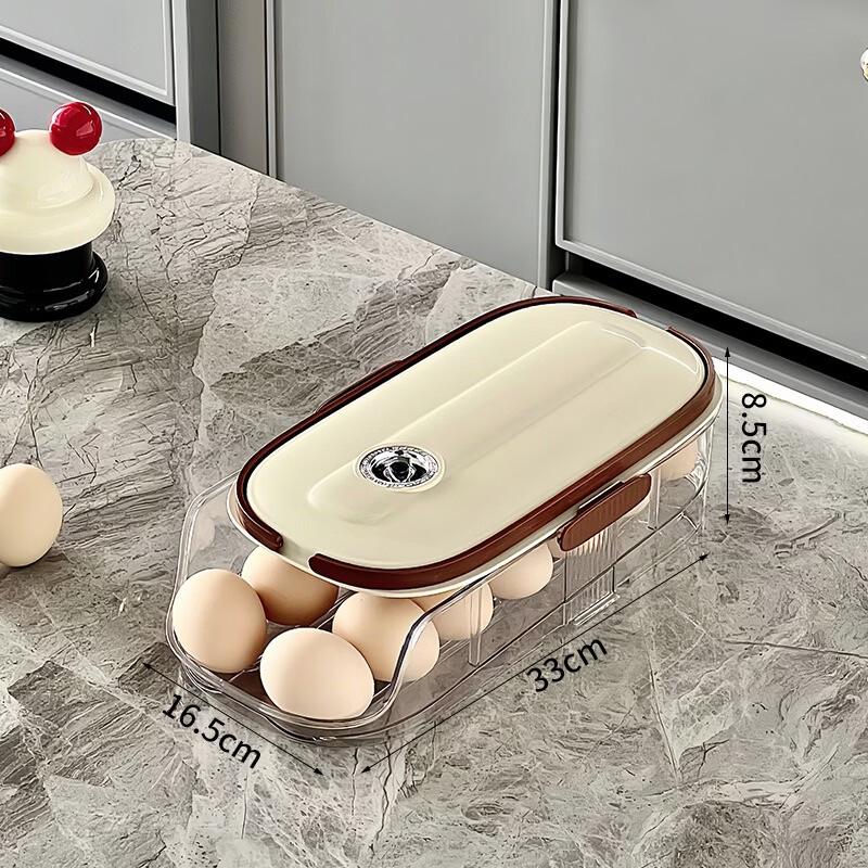 AKIRO Refrigerator Automatic Rolling Egg Dispenser