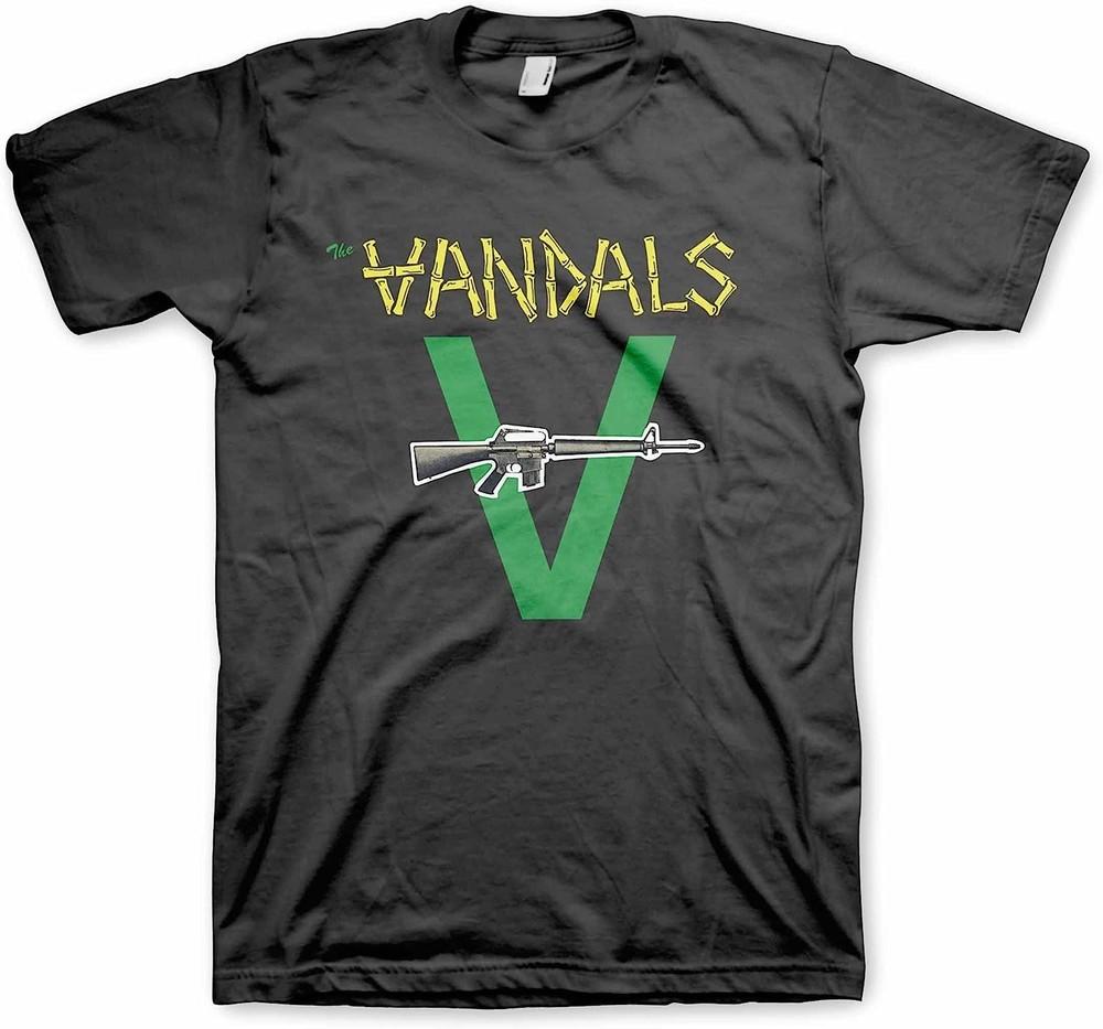 Authentic The Vandals Original Logo T-Shirt S M L XL 2XL NEW Unisex T-Shirt
