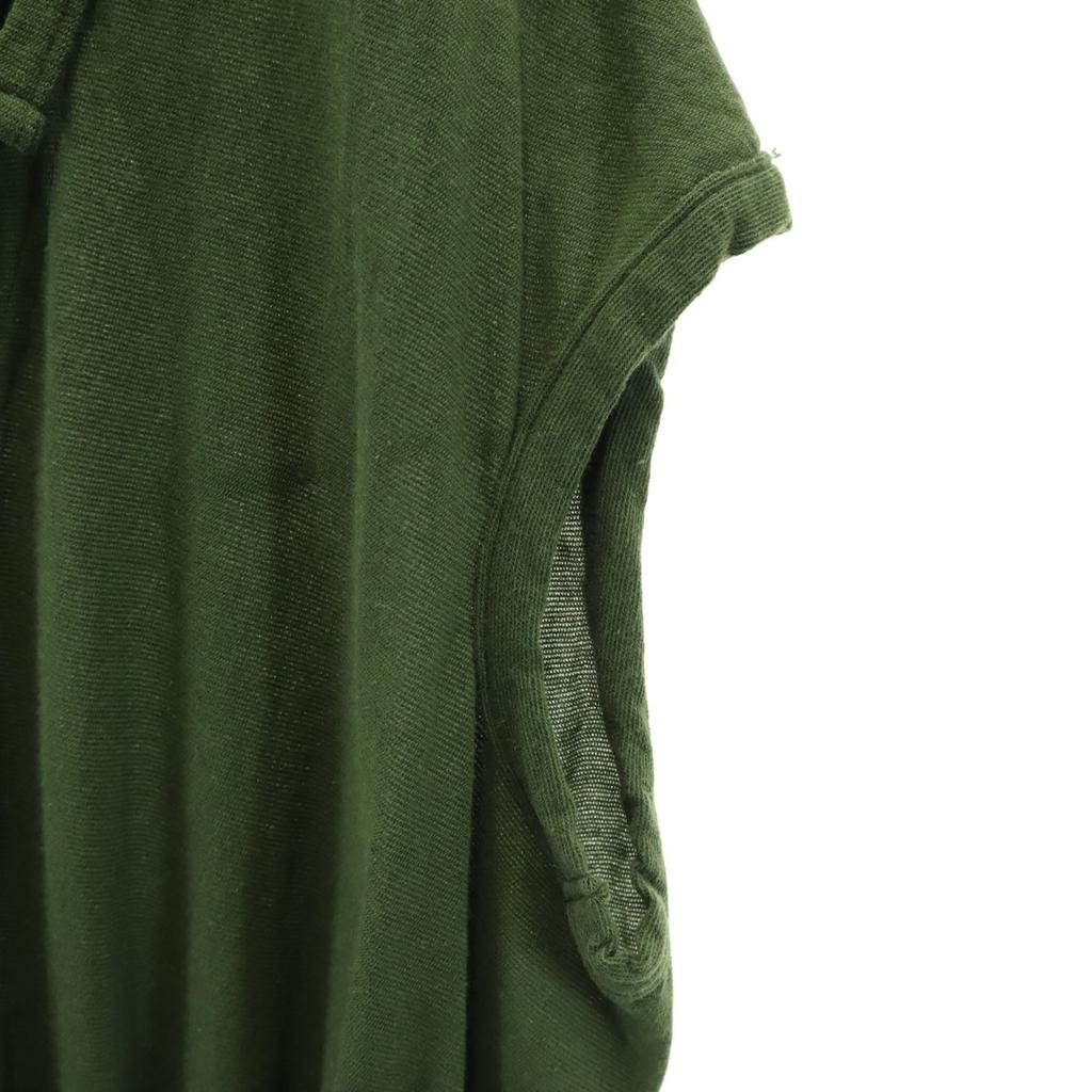 Y's made in Japan Short sleeve one piece 2 khaki Youji Yamamoto Women Used