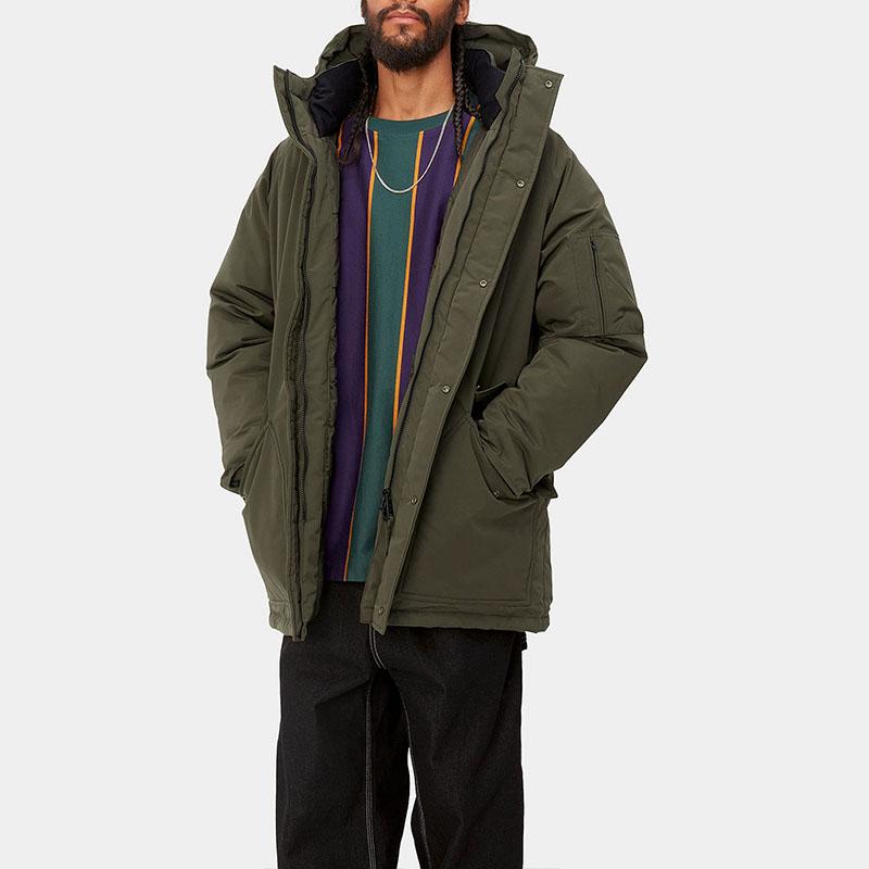 Carhartt WIP Adjustable Hooded Long Sleeve Parka Men outerwear I032295-63-XX