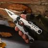 1 durable 12-in-1 stainless steel multi-function pliers, multi-purpose,with multi-tool combination pliers such as pointed nose pliers,screwdrivers,etc