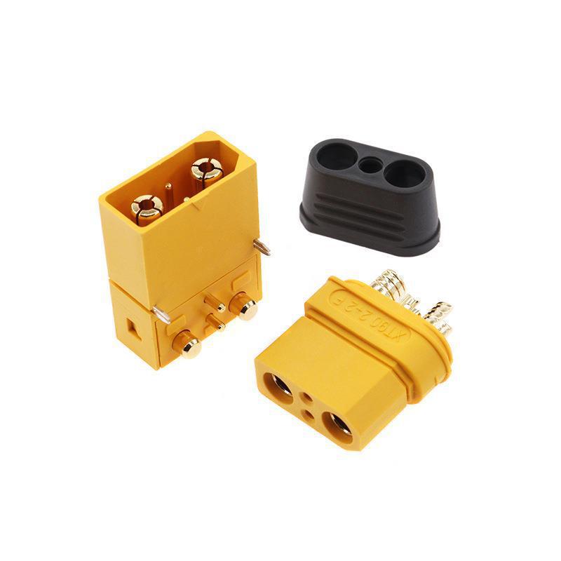 XT90IPW Horizontal Solder Pad Dual Signal High Current ESC Connector for Model Airplanes