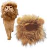 Lion Mane Wig for Dog and Cat Costume Pet Halloween Costume Cat Lion Mane Wig Halloween Outfit Small Lion Hat Pet Supplies