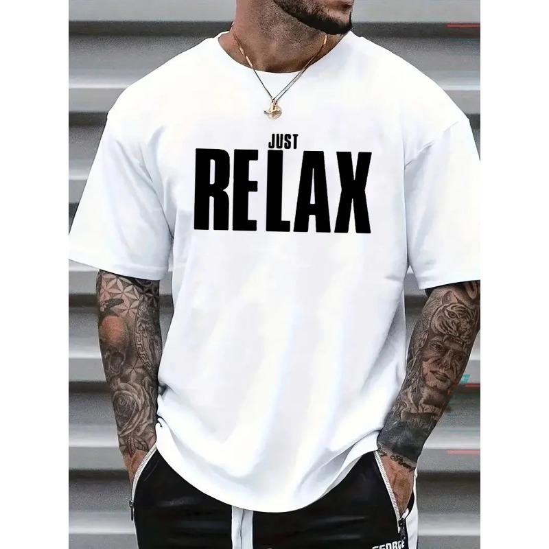 European Sizes Relax Mens TShirt Comfortable Crew Neck Casual Cotton ShortSleeves Soft Breathable Top Menswear Tshirt Summer Spring