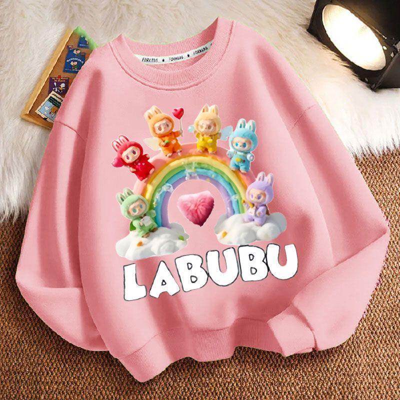 Children's Cute Hoodies, Fashionable Long-sleeved Loose Hoodies for Boys and Girls In Spring and Autumn