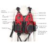 D22 Double Use Fly Fishing Vest Breathable Mesh Polyester Jersey Ocean & Freshwater Use Outdoor Lure Fishing