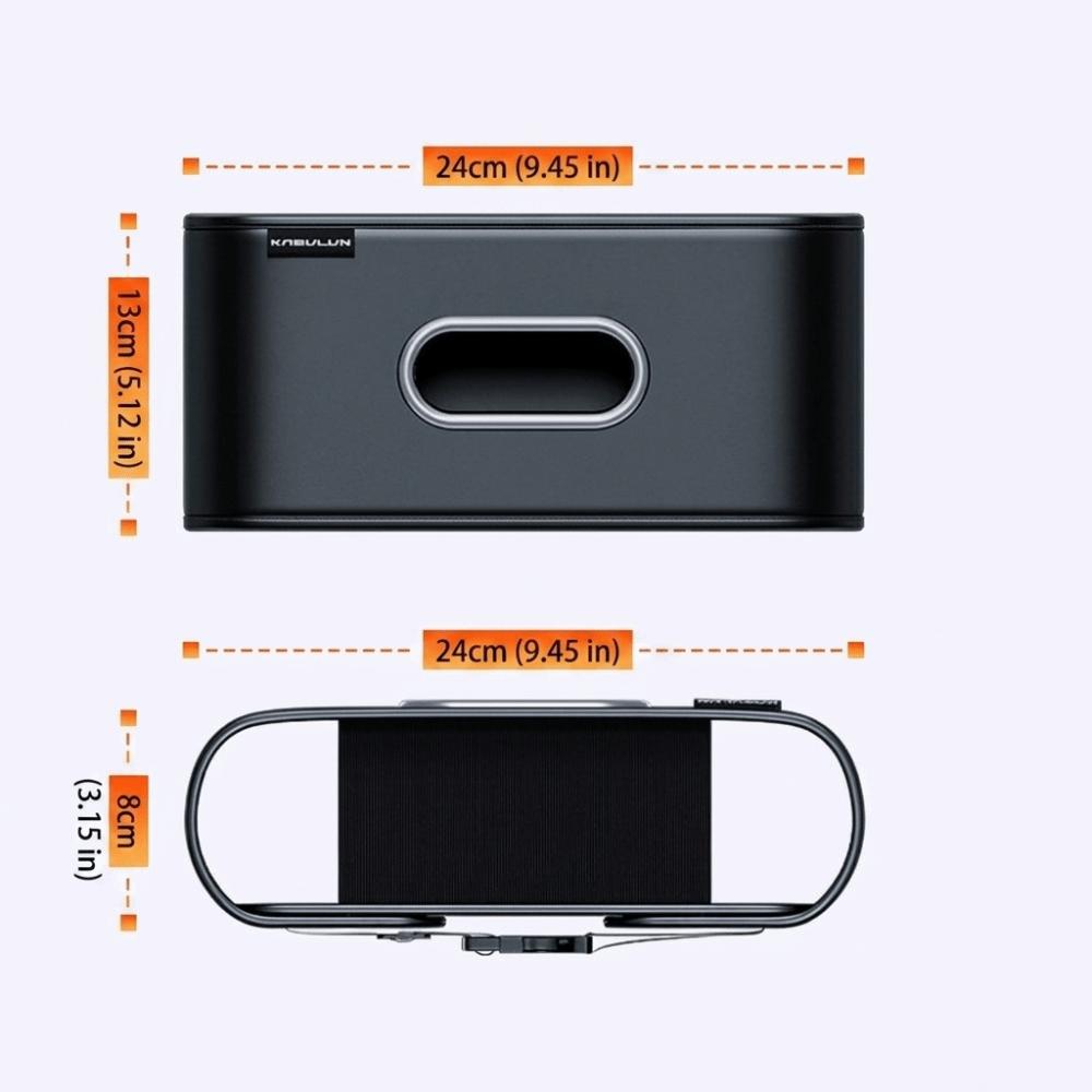Easy Install Tissue Holder Durable Paper Towel Organizer Car Tissue Box Car Interior