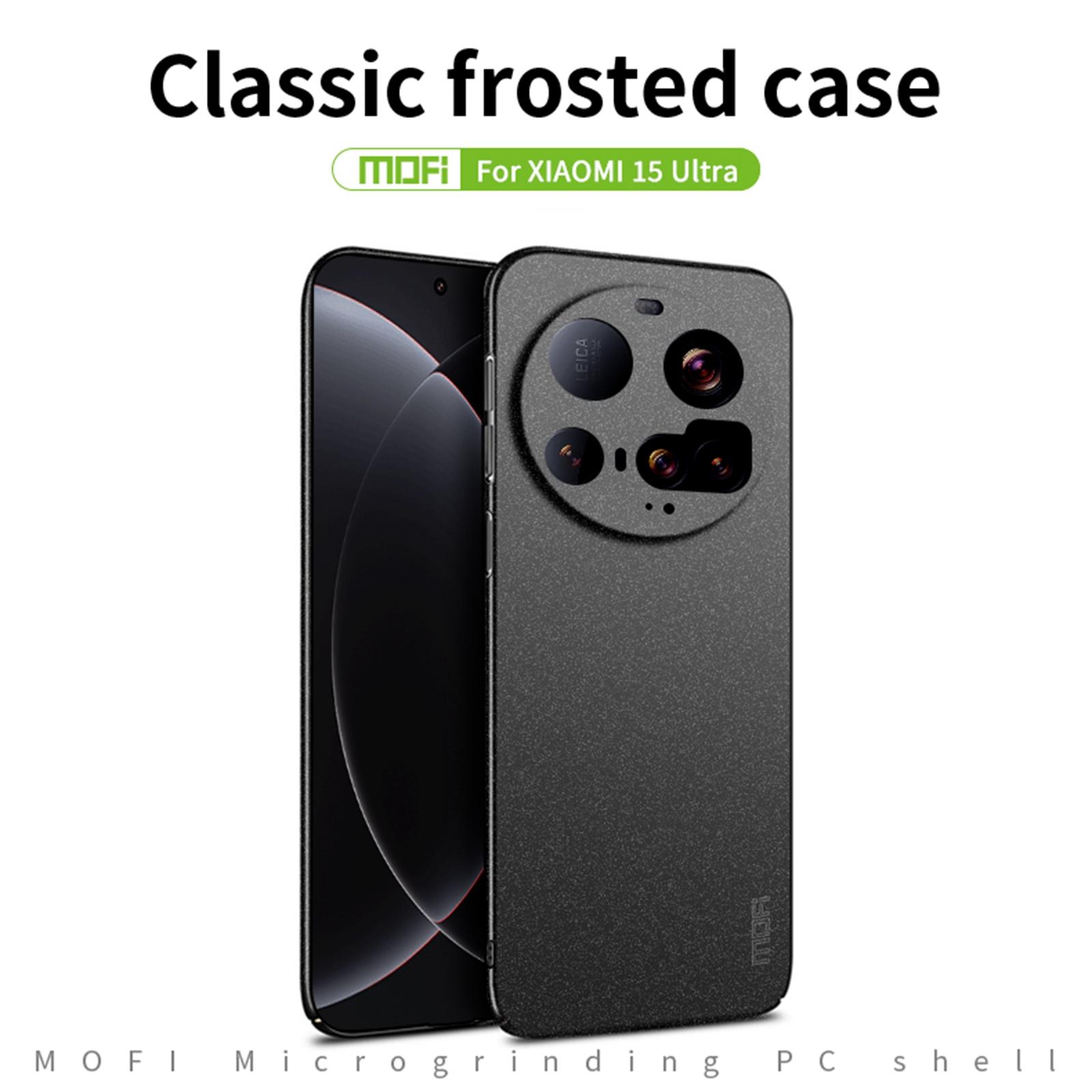 

For Xiaomi 15 Ultra PC Case MOFI Shield Matte Series Slim Fit Phone Cover Red