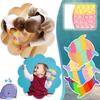 Senzorická hračka 2PC Push Bubble Sensory Toy Special Needs Stress Reliver