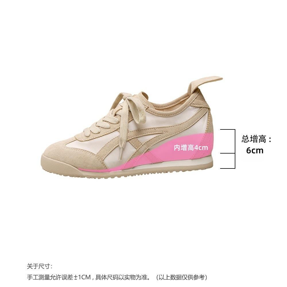 

Весна и лето новые ретро модные на шнуровке с внутренней платформой женские Auruofeng легкие и универсальные 34