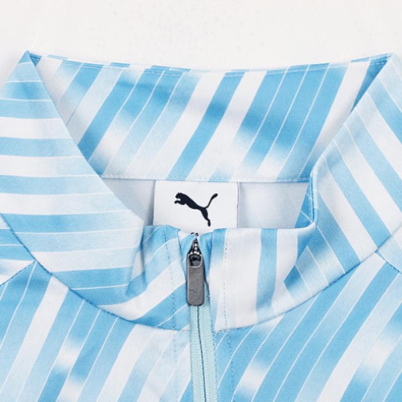 Puma Manchester City Warm Up 1 4 Zip Top Man City