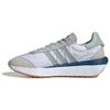 Originals Country Xlg Leather Suede Classic Retro Non-Slip Durable Low-Top Lifestyle Casual Shoes Unisex Sneaker White Gray ID8334