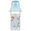 Skater Water Bottle 480ml Disney Frozen 24 Plastic Clear Bottle for Children Made In Japan PSB5TR-A