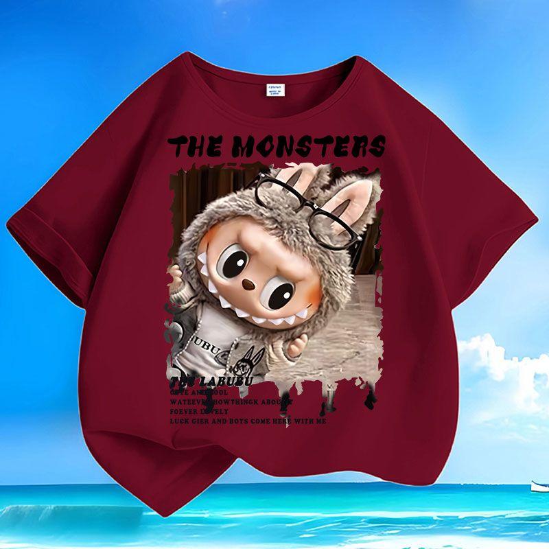 

Cute Round-neck Top for Children, Loose Top for Boys and Girls Summer 160