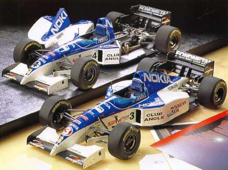 

Tamiya 120 Tyrrell Yamaha 023 (120 Grand Prix Collection:20042)