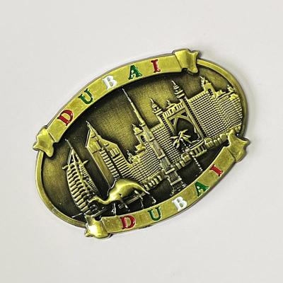 Dubai Weltreisen 3D Metall Kühlschrankmagnet Souvenir Geschenk & Dekoration