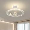 Modern Astronaut LED Chandeliers for Children Room Boy Study Ceiling Pendant Lamp Remote Control Nursery Bedroom Indoor Lighting